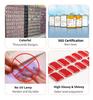 Hot Sale Autumn Winter Design Press-On 22 Gel Nail Wraps Strips No UV Lamp Free Baked Fully No Baked Cured Gel Nail Stickers