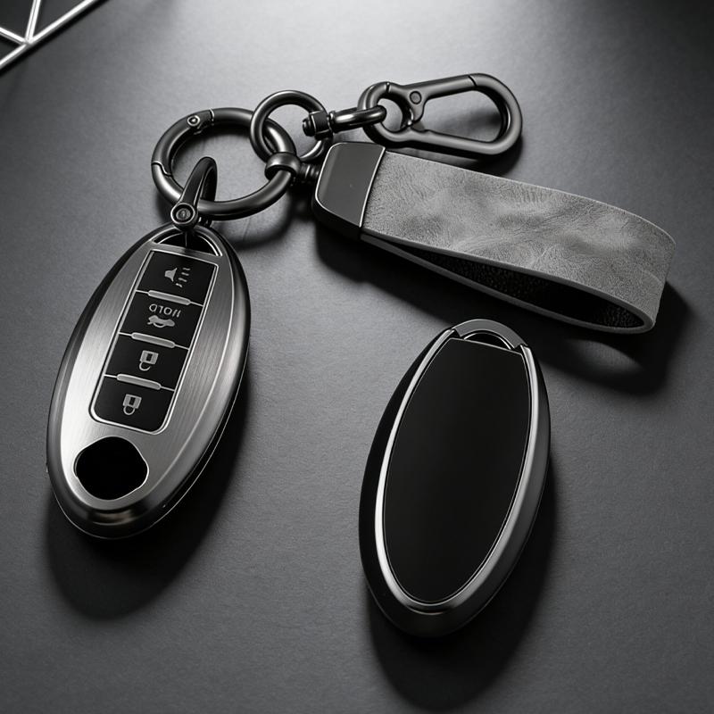 Прозрачный ТПУ чехол для ключа для Nissan Leaf Micra Qashqai J11 J10 X Trail T32 Versa Note, 4-кнопочный умный пульт, чехол-брелок для ключа автомобиля
