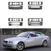 Compatible with 2004-2010 BMW 5 Series E60 Interior A/C CD Control Panel Sticker