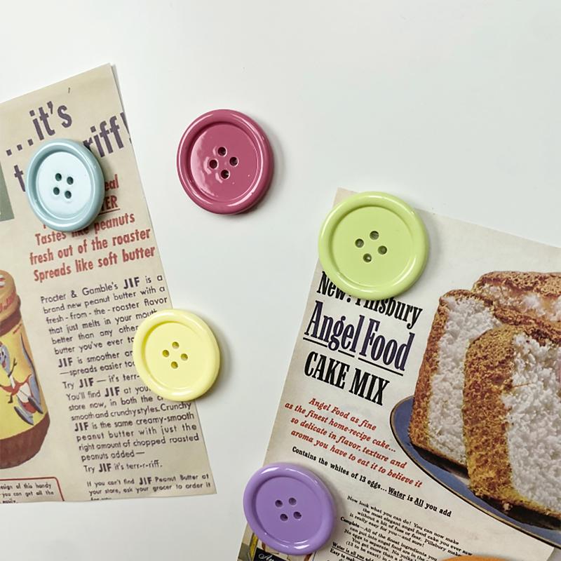 Набор цветных магнитов на холодильник 6/12 шт. Украшение для дома Пластиковая наклейка на холодильник Корейский стиль 3 см