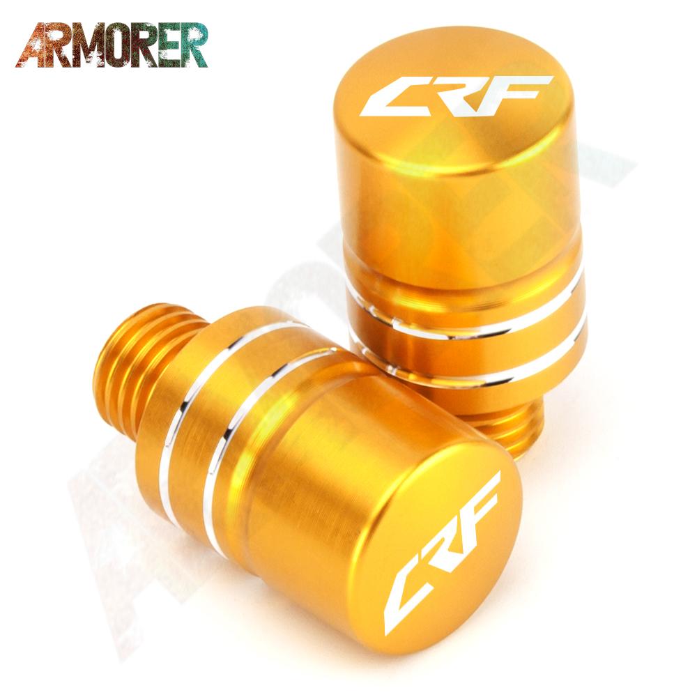 Для HONDA CRF1000L CRF 1000L Twin CRF250 Rally CRF250L CRF250M Аксессуары для мотоциклов M10*1,25 Заглушка для зеркала с ЧПУ