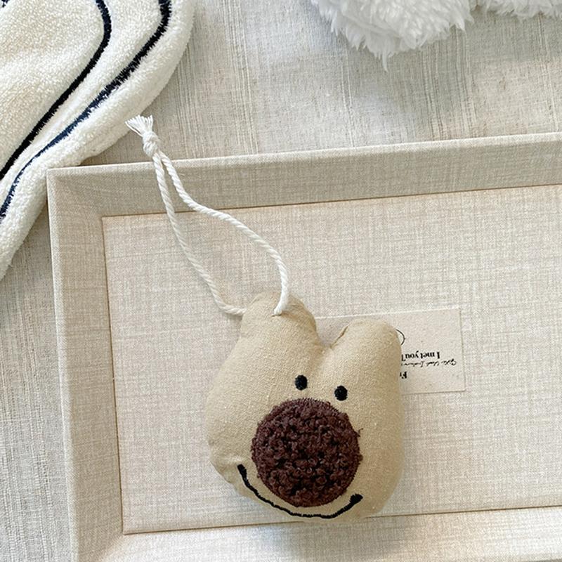 Креативный тканевый брелок-подвеска в виде животного для сумки, забавный маленький брелок в виде медведя, брелок в виде утки, милая подвеска в виде ежика, аксессуары, подарки