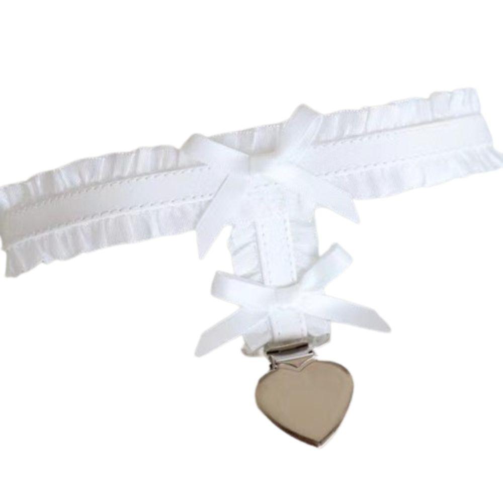 Цинковый Сплав Lolita Кольца на Ноги Эластичная Лента Кружево Эластичная Цепочка на Бедро Модные Петли на Ноги с Бантом Лето