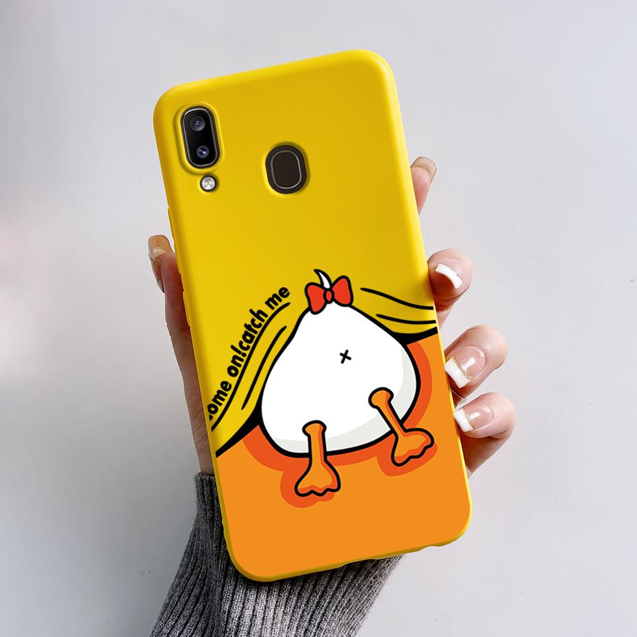 Чехол для Samsung Galaxy A20 A20e A20s Стильный Расписной Мягкий ТПУ Чехол для Телефона для Samsung A20 A 20 20s 20e A205 A202 A207 Обложка