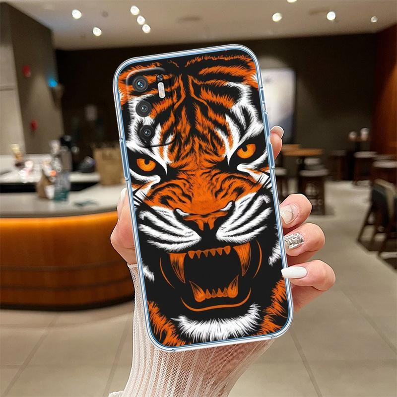 UP5 Animal Tiger Phone Case for LG K22 K30 K40 K40S K41 K42 K50 K50S K51 K51S K52 K61 K62 K71 K92 Q60 Q61 V40 V50 V60