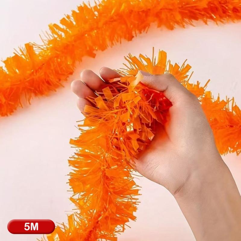 2/5/10 м Сделай сам Рождественские украшения Полоска Разноцветные полоски Венок Рождественская блестящая гирлянда Мишура Лента