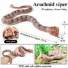 Oenux Forest Savage Snakes Animals TPR Rattlesnake Python Cobra Action Figures Lifelike Model Education Kids Toy Gift Prank Toy