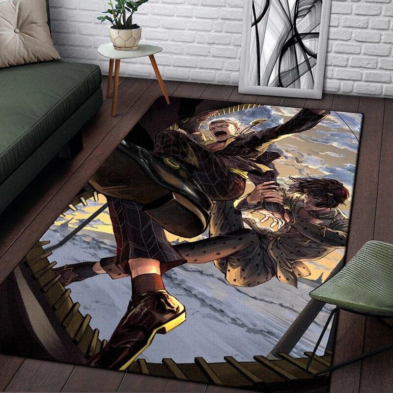 Джоджо аниме красивый ковер с рисунком для гостиной большой ковер черный мягкий ковер украшения дома коврики бохо коврики для пикника