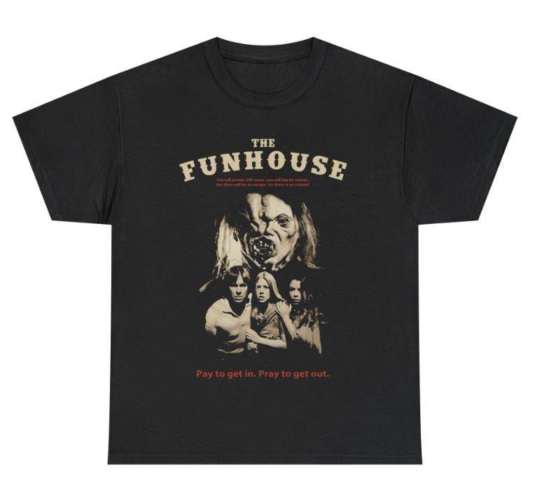 Hot The Funhouse Black Cotton Gift For Fan T Shirt All Size FN1518 Unisex T-Shirt