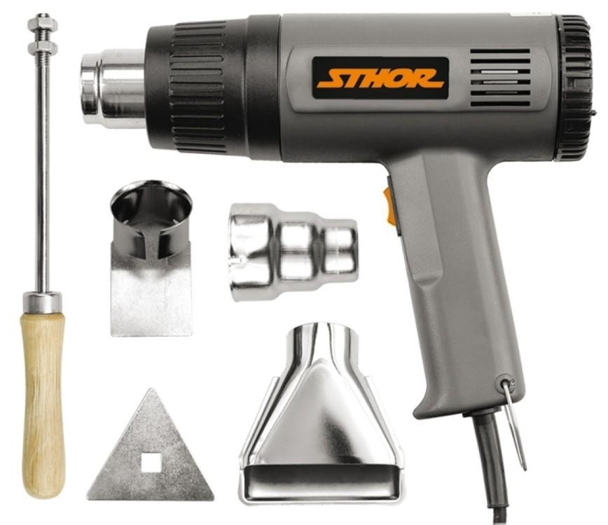 Heat gun 1500w with accessories 79328 STHOR