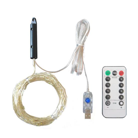 2026 Рождественская елка Водопад Огни 8 Режимов Каскадные Светодиодные Гирлянды с Таймером