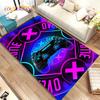 Cartoon Game Gamer Gamepad Carpet Rug for Bedroom Living Room Home Sofa Decoration,Children Play Large Decor Floor Mat Gift