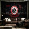 Custom Name Eintracht Frankfurt Printed Tapestry – Wall Hanging for Bedrooms, Dorms, and Home Decor