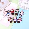 7Pcs Cartoon Animal Monkey Dolls Finger Puppets Set Mini Plush Baby Boys Girls Story Telling Hand
