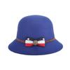 Hat spring women's new hat woolen top hat fashion women's hat basin hat strength one piece