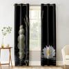 Шторы на окна Zen Stones White Lotus Home Decor Шторы для спальни Шторы на кухню Шторы для гостиной
