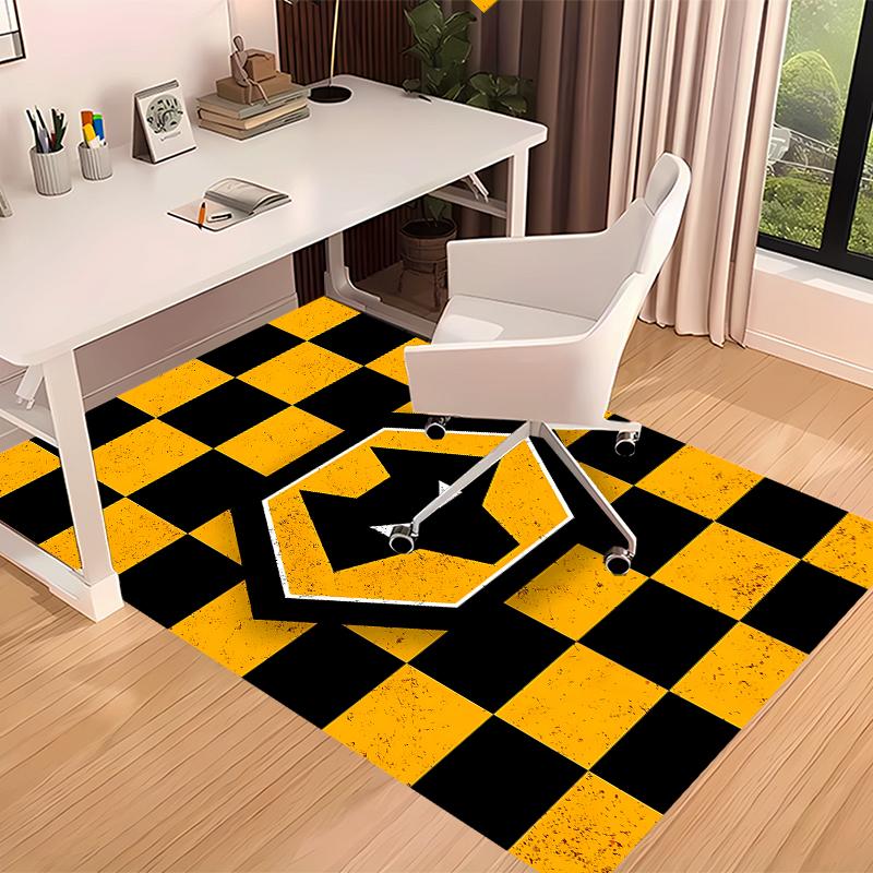 Football club logo Printed Absorbent Washable Carpet, Non-Slip Bathroom Mats, Kitchen Rugs, Yoga Mat,Living Room Entrance, Camping Picnic Rugs