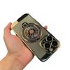 Подходит для чехла для мобильного телефона iPhone 16, гироскопический вращающийся кронштейн, гальванизированная дышащая сетчатая оболочка для отвода тепла, Apple 14, противоударная жесткая оболочка