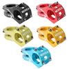 MEROCA Mountain Bike Stem Aluminum Short 31.8mm Clamp Diameter 45mm Length Black Red Blue Green Gold