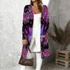 Plus Size Women Long Sleeve Open Front Loose Cardigan Stylish Casual Daily Outerwear