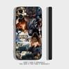Чехол для телефона F-Fourth W-Wing Dragon для iPhone 17 16,15,14,13,12,11,Pro,XS,Max,XR,Plus,Mini Мягкий силикон Черный Ударопрочный