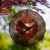 10 Inch Hanging Wind Spinner Outdoor Decor with 360 Rotating Hook for Garden Balcony Patio Spring Summer Decorative Gift