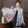 High Quality 100% Silk Scarf Shawl Hijab Wrap Women Female Long Style Spring Summer Beach Cover-ups