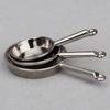 1Комплект 1:12 кукольных миниатюрных сковородок для сковороды, металлическая посуда, кухонная модель, декор, игрушка, кукольный домик, аксессуары