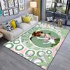 Cute cartoon theme Sailor Moon Tsukino Usagi cartoon rug Multifunctional household anti-slip decorative door mat, outdoor floor mat, and carpet Y6