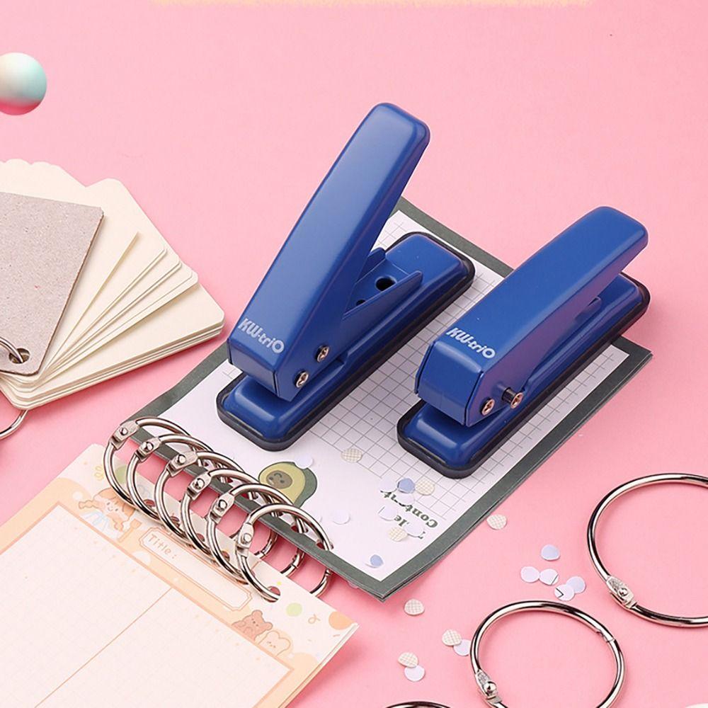 DIY Round Hole Puncher Single Hole Disc Ring Binding Cutter Creative Hole Puncher  Stationery