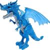 Smoke-breathing Standing Dragon Toy with Walking Motion, Lights and Roaring Sound Effects