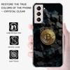 Bitcoin Money Phone Case For Samsung Galaxy S25 Edge S24 S23 FE S21 S20 S10 Plus S22 S26 Ultra Cover Clear Cases TPU Capa Shell