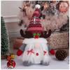 Christmas Gnome Plush Knitted Faceless Doll Handmade Christmas E-lf Decoration New Year Gifts Xmas Decor For Home