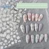 1 Sheet Nail Art Sticker Easy Paste Removable Various Shapes Nail Design 3D Embossed Nail Sticker Engraved Flowers Nail Decal Nail Salon Accessories