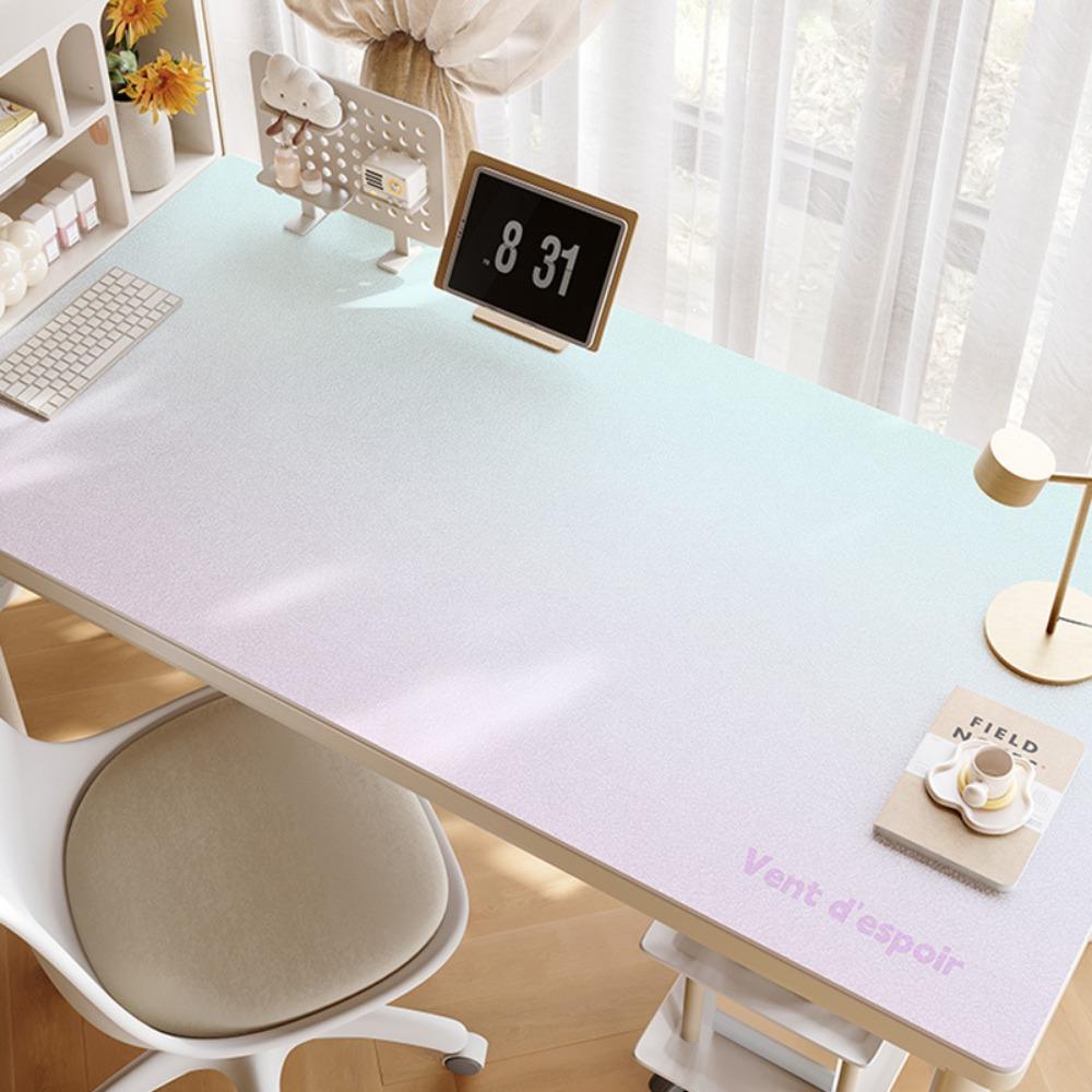 Waterproof Desk Mat Solid Color Large Table Mat Mouse Blotter Pad Desk Blotter Pad Learning