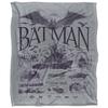 Batman Batmobile Soft Touch Logo Blanket