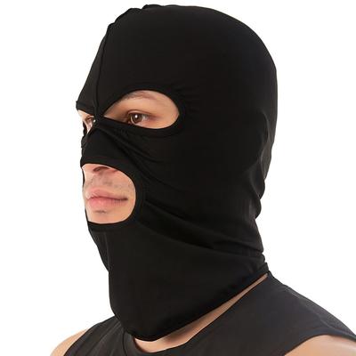 [Trifong] Балаклава, Маска, Тонкая, Черная Балаклава, Летняя, Не Душит, УФ