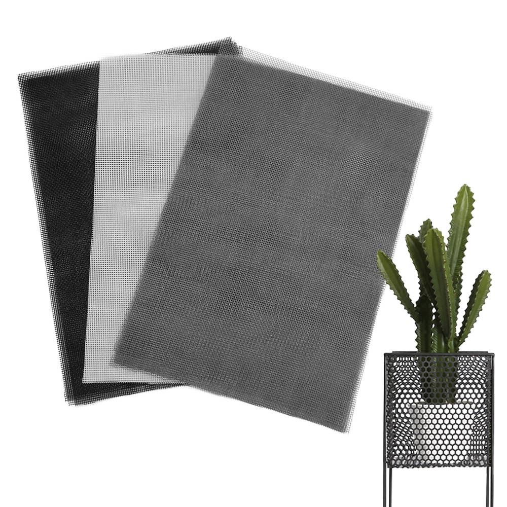 5pcs Anti Leakage Soil Flower Pot Mesh Pad Insect Proof Bonsai Grid Mat Flower Pot Gasket Garden