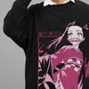 Demon Slayer Sweatshirt Nezuko Sweater Kimetsu No Yaiba Doma Muzan Unisex Pull