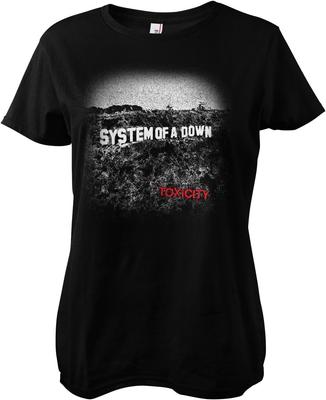 Женская футболка System Of A Down с официальной лицензией Toxicity