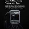 Кольцевая вспышка Godox Macro LED Speedlight GN12 Время перезарядки для цифровых зеркальных фотокамер Sony Canon Nikon Fuji Olympus Panasonic Видеосъемка животных и растений