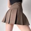 High Waist Pleated Skirt - Spring/Summer Edition, Anti-Exposure, Slim Fit, Short JK Style