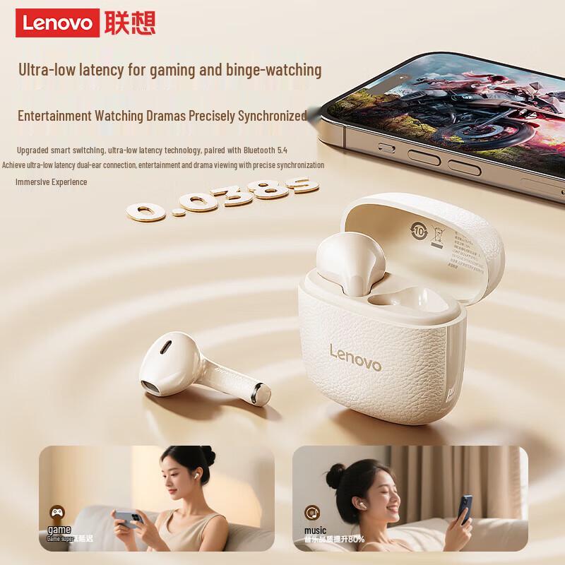 Lenovo EA166 Semi-In-Ear Wireless Earbuds