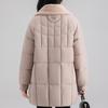 Fashion Woman Long Parkas Winter Coat Plus Size Loose Thick Warm Outerwears Elegant Women's Jackets
