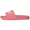 Оригинальные шлепанцы Adilette Lite с мягкой подошвой, удобные, плоские, спортивные, без застежек, женские, розовые FX5928