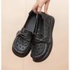 Summer Women Loafers Genuine Leather Comfort Flat Mother Shoes Female Footwear Slip-On Women's Flats Comfortable Handmade Shoes