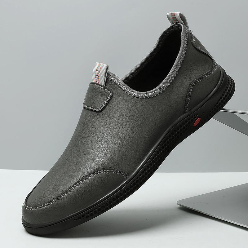 Handmade Loafers High Quality Mens Business Shoes Genuine Leather Man Casual Slip On Shoes Luxury Brand Formal Comfy Moccasins