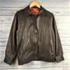 HACKO/Leather Rider Jacket/Men’s M/Brown/Full Zip/Single(USED)