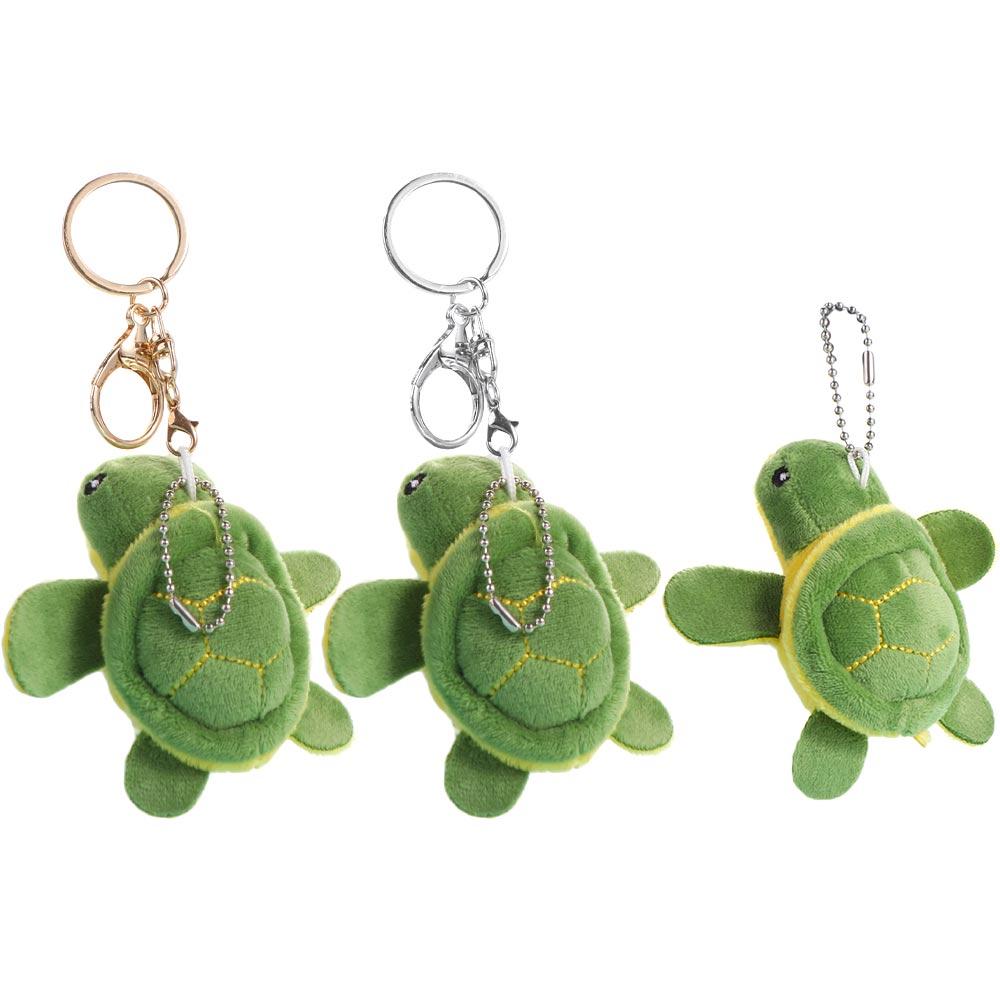 Plush Turtle Plush Keychains PP cotton Turtle Plush Keyring Turtle Plush Pendant Accessories