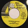 7inch Record ANTHONY CRUZ / CAPITAL D - Badness Nuh Pay / Gun Gotti NONE Firehouse Crew 2005 Jamaica Reggae, Ska & Dub Used